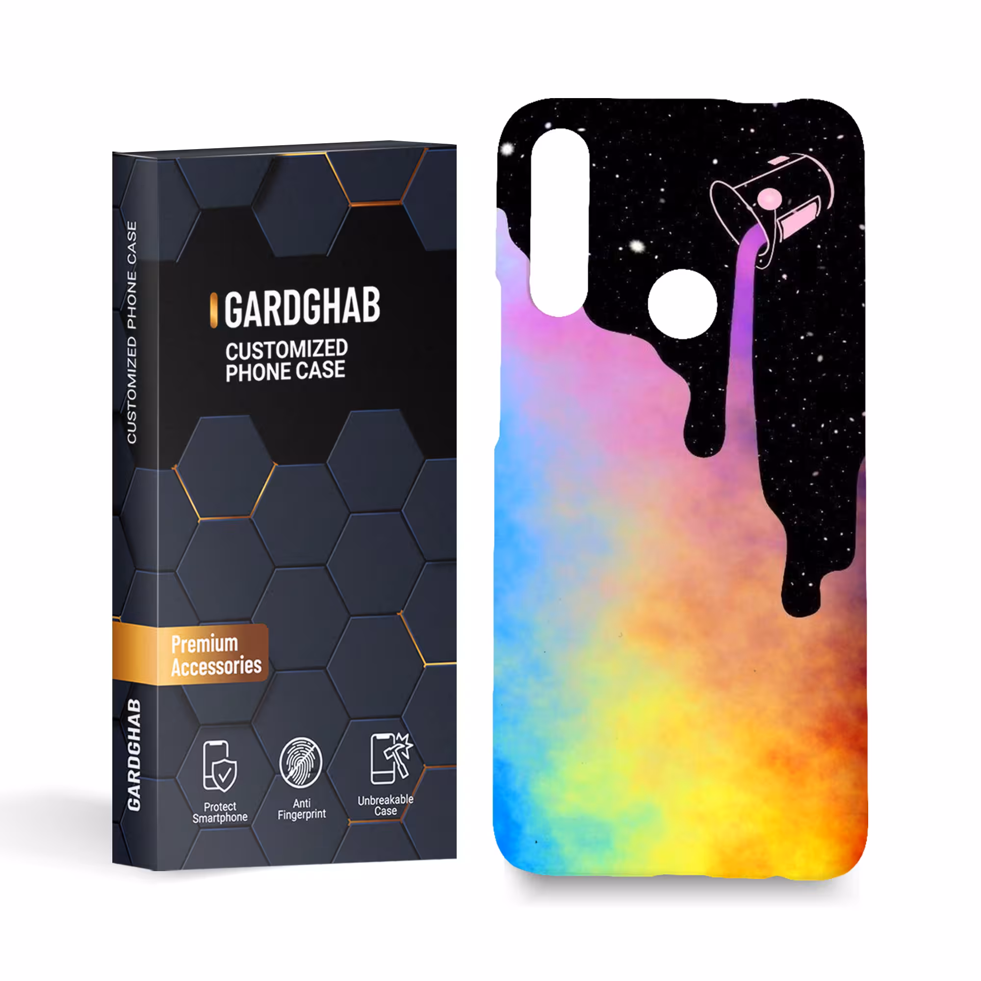 کاور گارد قاب مدل فانتزی مناسب برای گوشی موبایل هوآوی y9 prime 2019