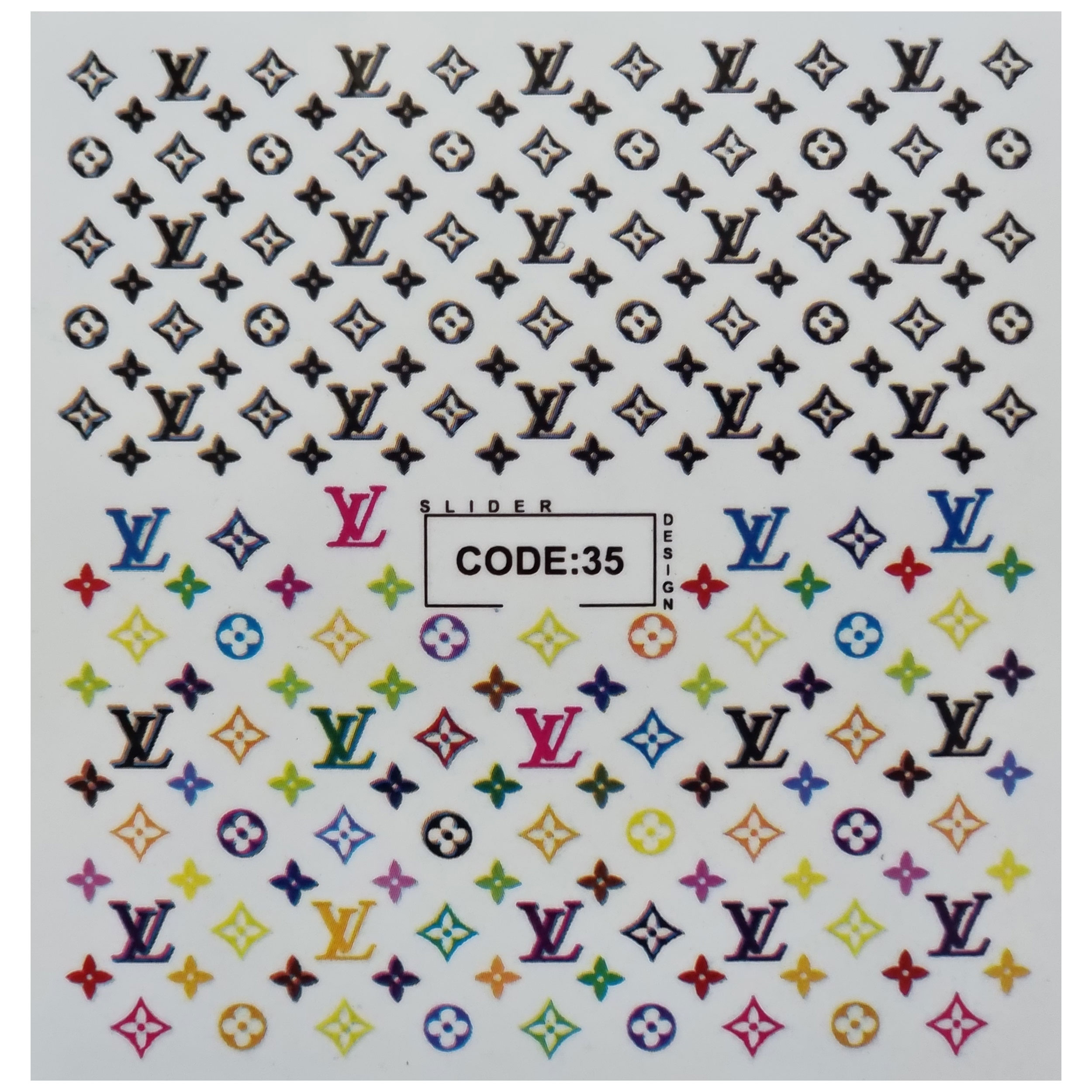 لنز ناخن مدل CODE35
