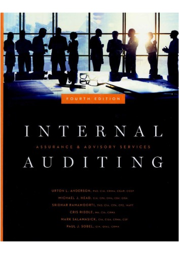 خرید و دانلود نسخه کامل کتاب Internal Auditing - Assurance and Advisory Services 4th Edition