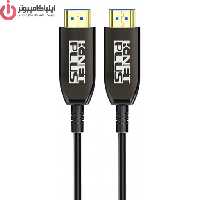 کابل فیبر نوری HDMI 21 کی نت پلاس مدل KNET PLUS KP-CHAOC21300 به طول 30 متر