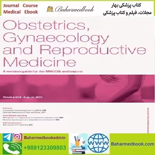 Obstetrics Gynaecology &amp; Reproductive Medicine Volume 30 Is