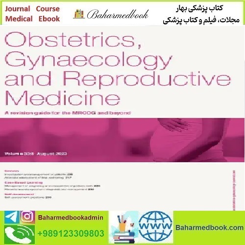 Obstetrics Gynaecology & Reproductive Medicine Volume 30 Is