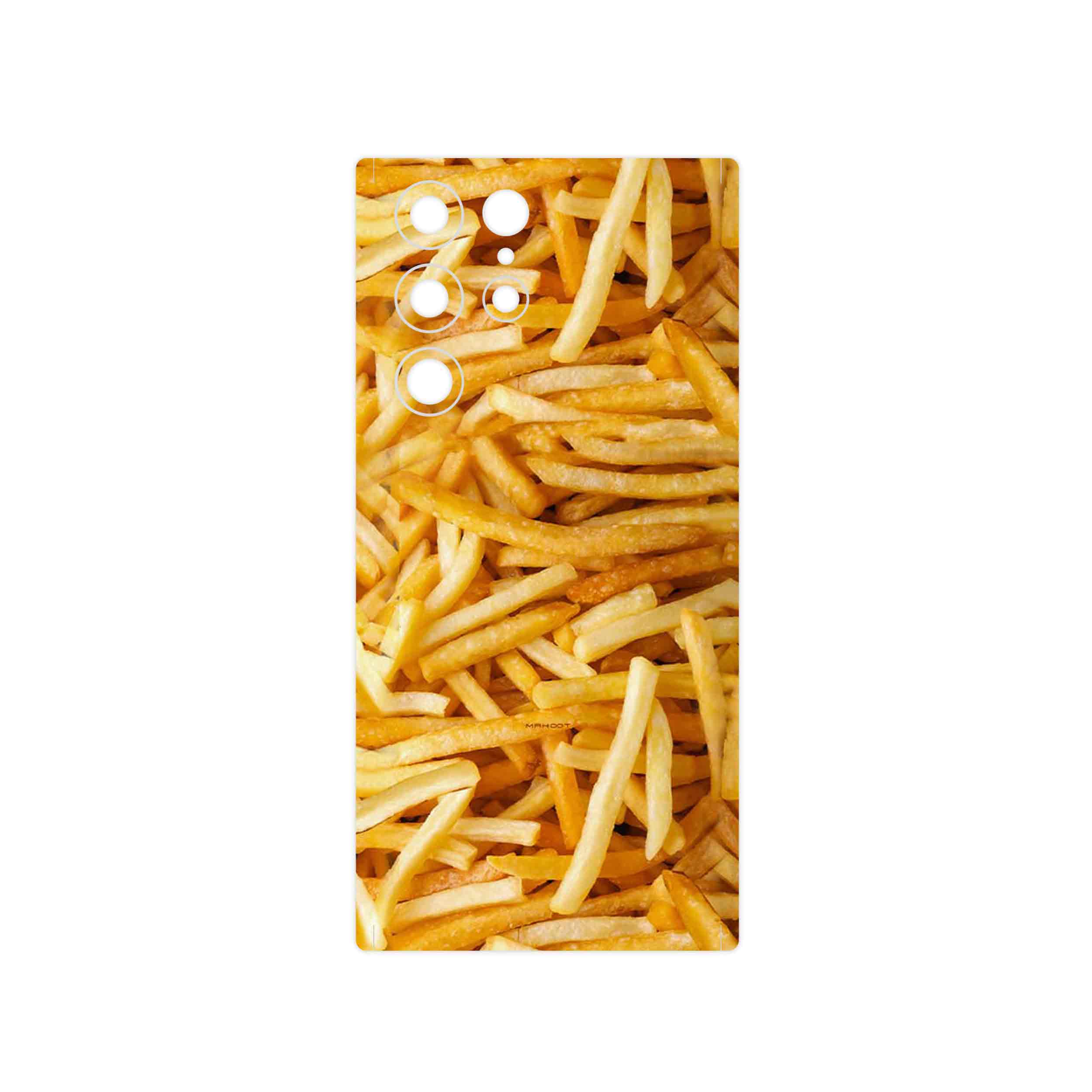 برچسب پوششی ماهوت مدل French fries مناسب برای گوشی موبایل سامسونگ Galaxy S22 Ultra 5G