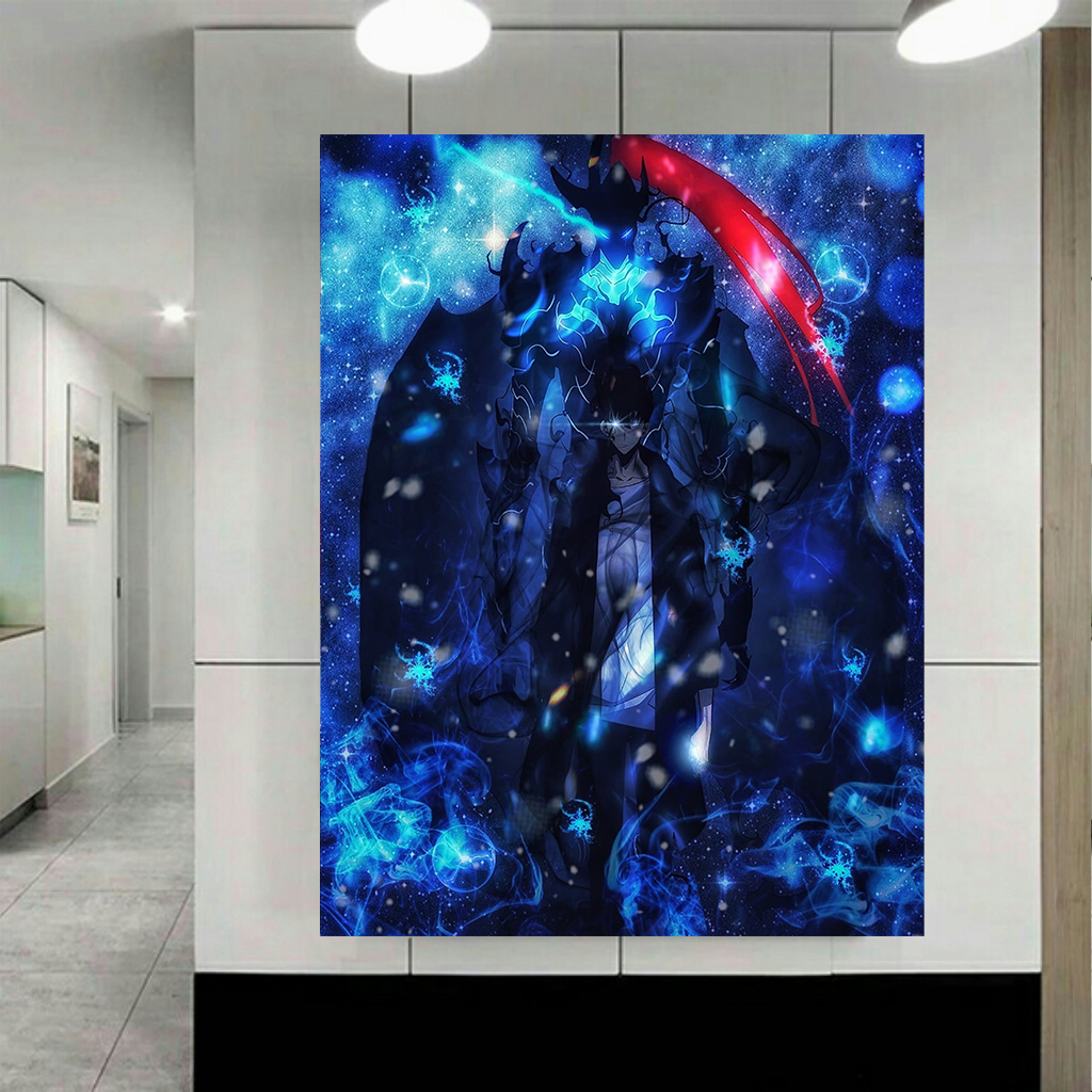 تابلو بوم طرح انیمه مدل Solo Leveling کد AR2697