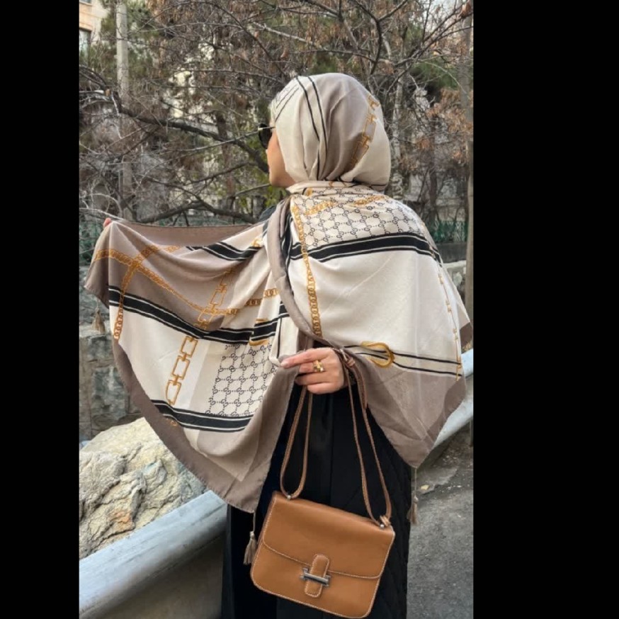 شال نخی اسپورت منگوله دار