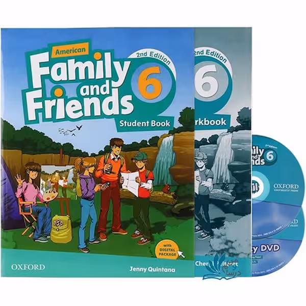 فامیلی اندفرندامریکن 6 ویرایش دوم (American Family and Friends 6) - کتاب‌فروشی کوچه کتاب