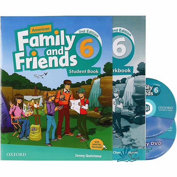 فامیلی اندفرندامریکن 6 ویرایش دوم (American Family and Friends 6) - کتابفروشی کوچه کتاب