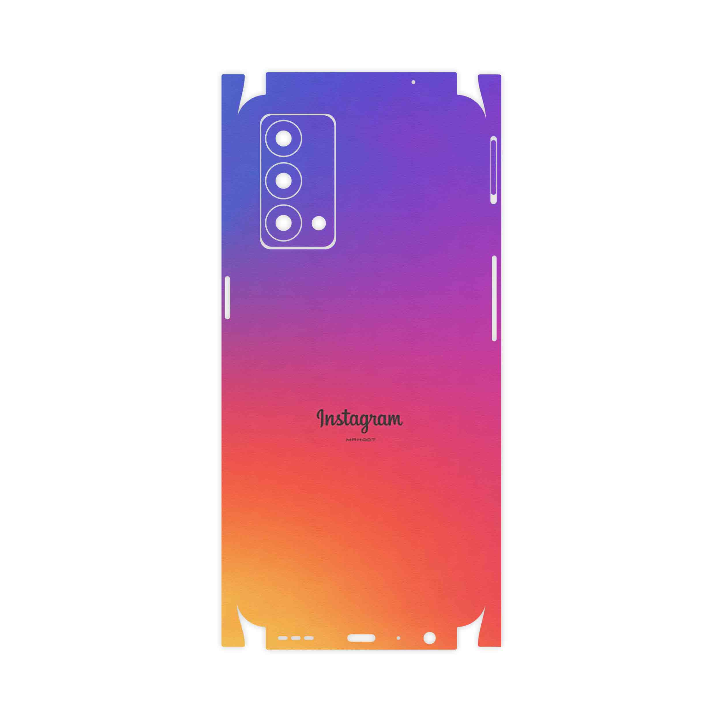 برچسب پوششی ماهوت مدل Instagram-FullSkin مناسب برای گوشی موبایل ریلمی GT Master