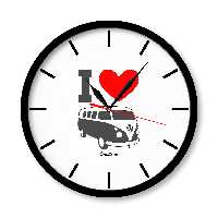 ساعت‌های دیواری راویتا طرح ماشین 3092