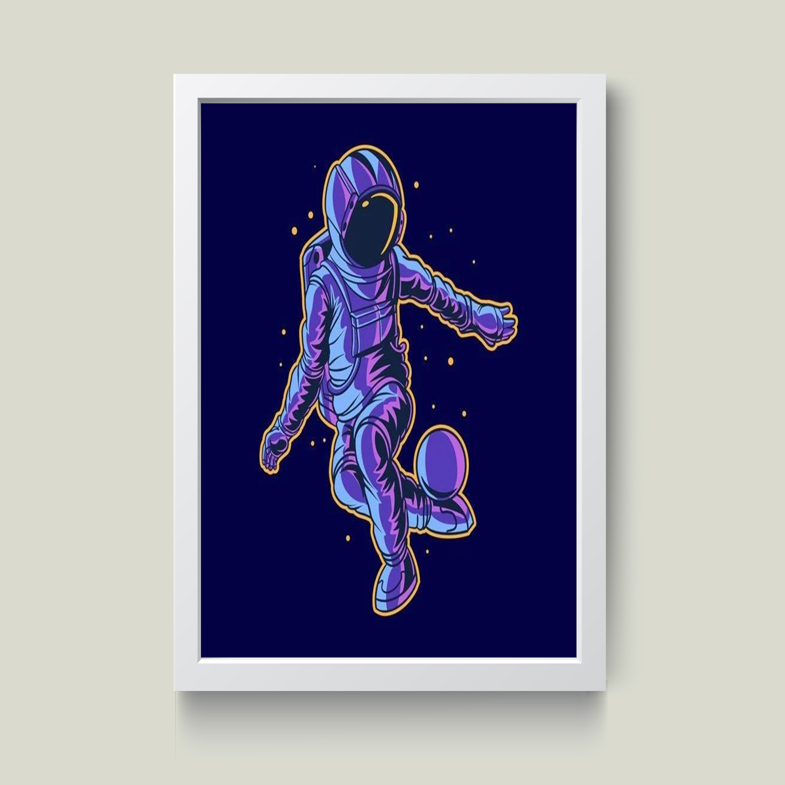 تابلو مدل دکوراتیو طرح فضانورد کدG5-20