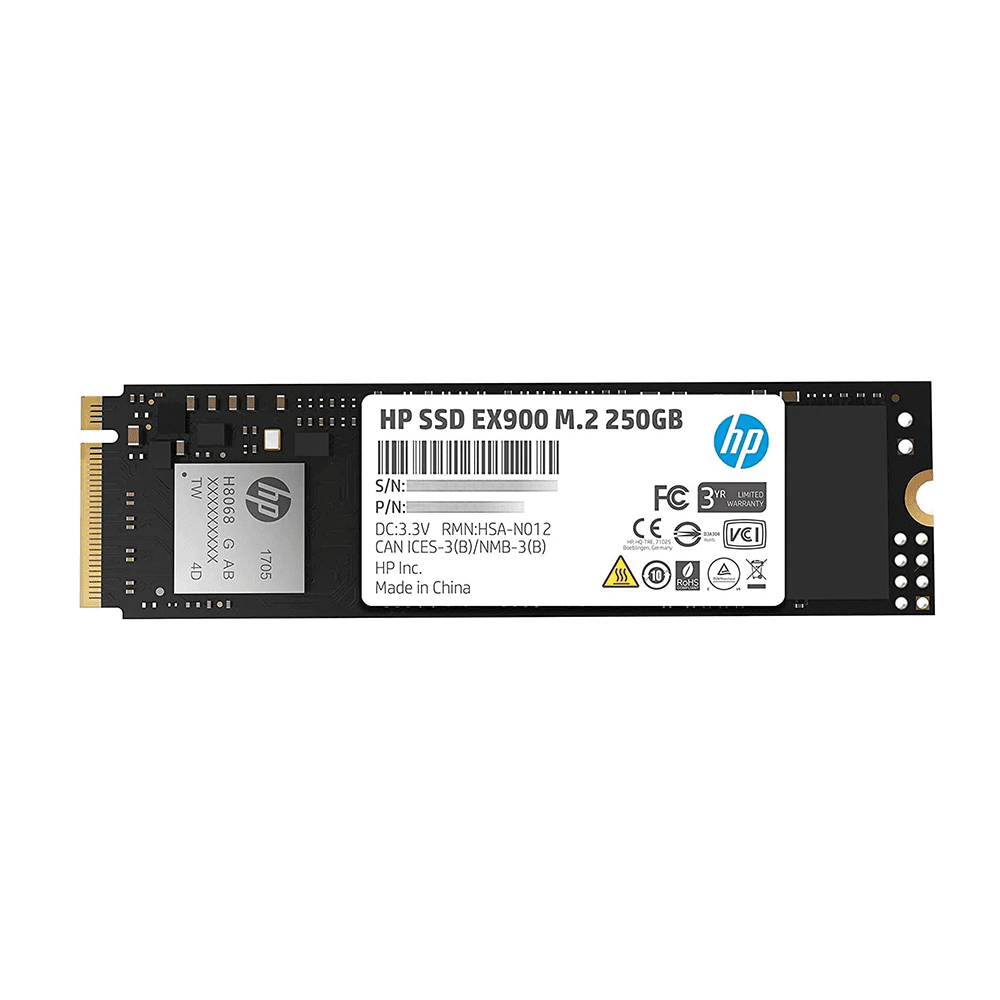 اس اس دی اینترنال HP M.2 مدل EX900 ظرفیت 250 گیگابایت