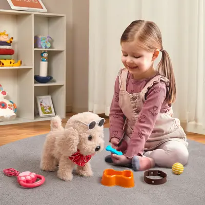 ربات توماما کیدز مدل TM-281 طرح سگ مجموعه 7 عددی