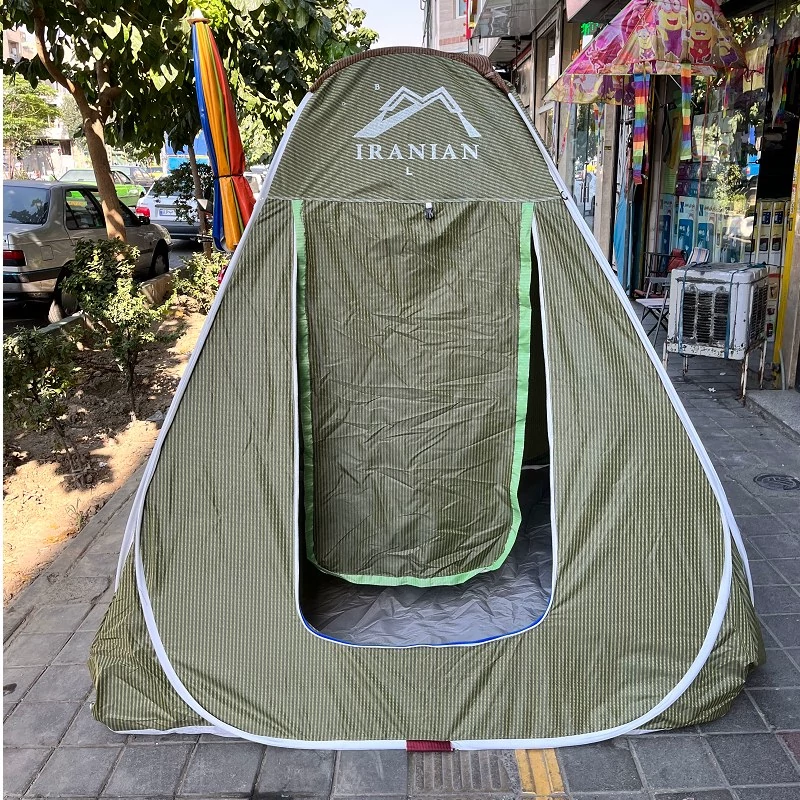 چادرمسافرتی8 نفره فنری ایرانی جنس آکسفورد برنو  با نوار ابریشمی کد پارس 1