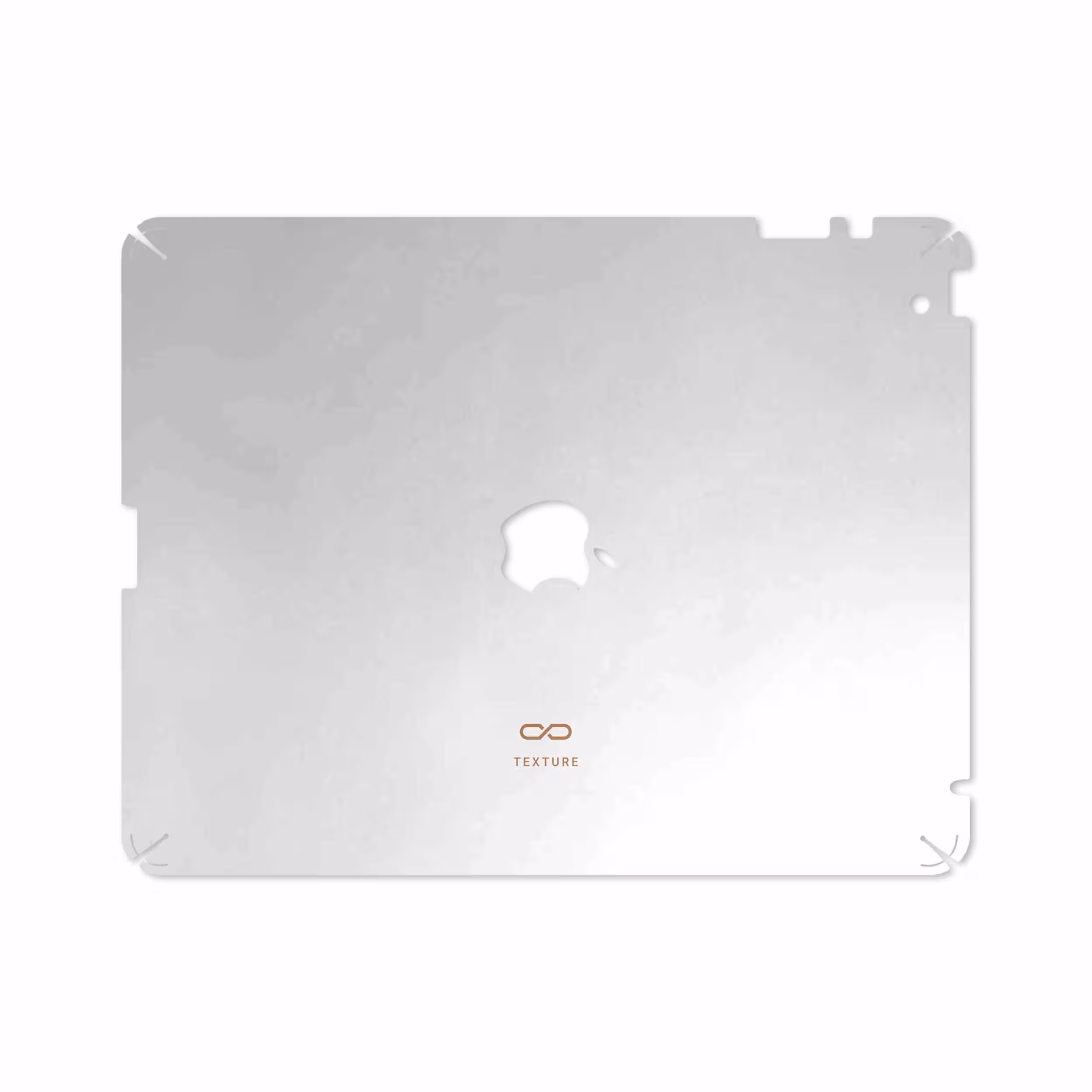 برچسب پوششی ماهوت مدل Metallic-White مناسب برای تبلت اپل iPad 2 2011 A1395