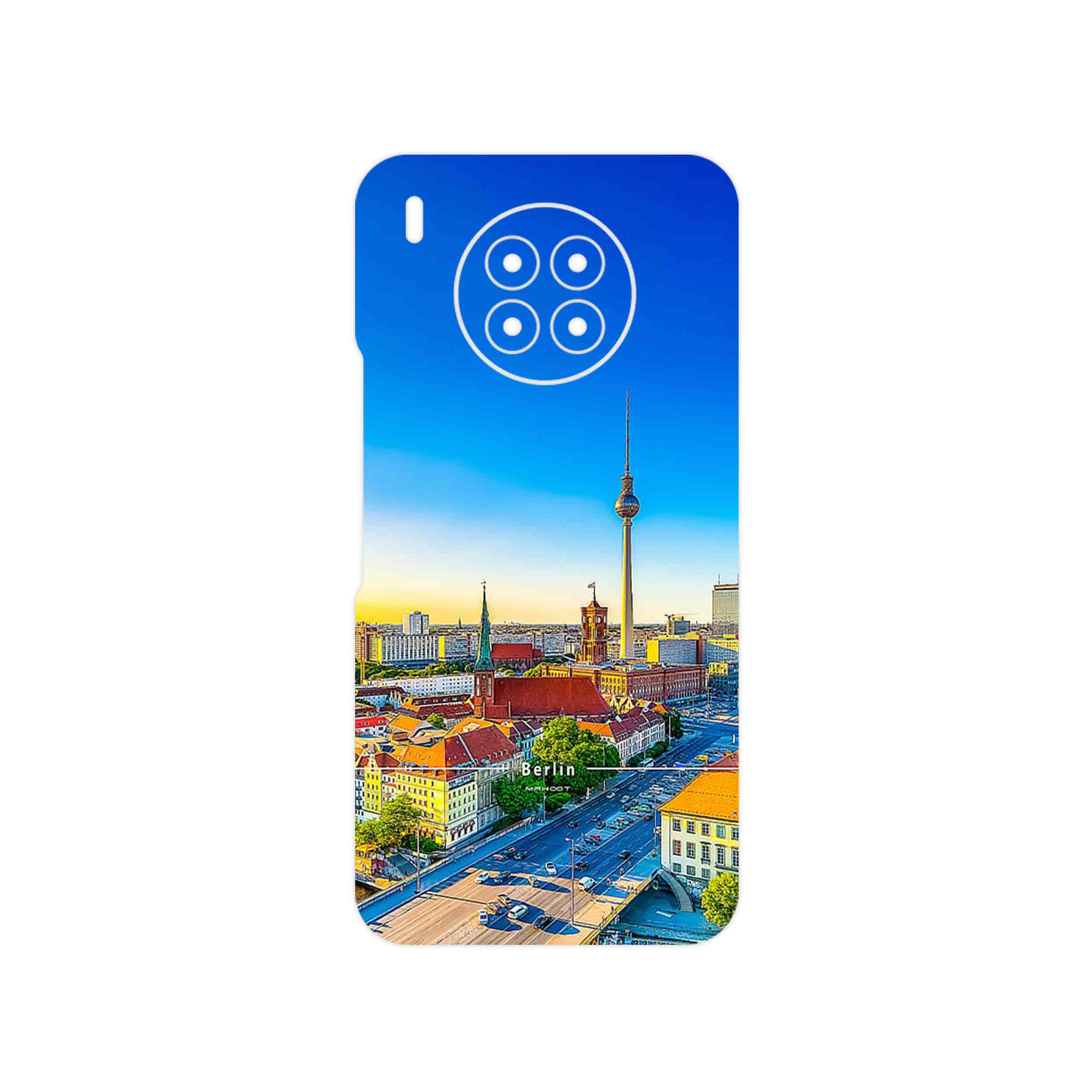 برچسب پوششی ماهوت مدل City of Berlin مناسب برای گوشی موبایل هوآوی Nova 8i