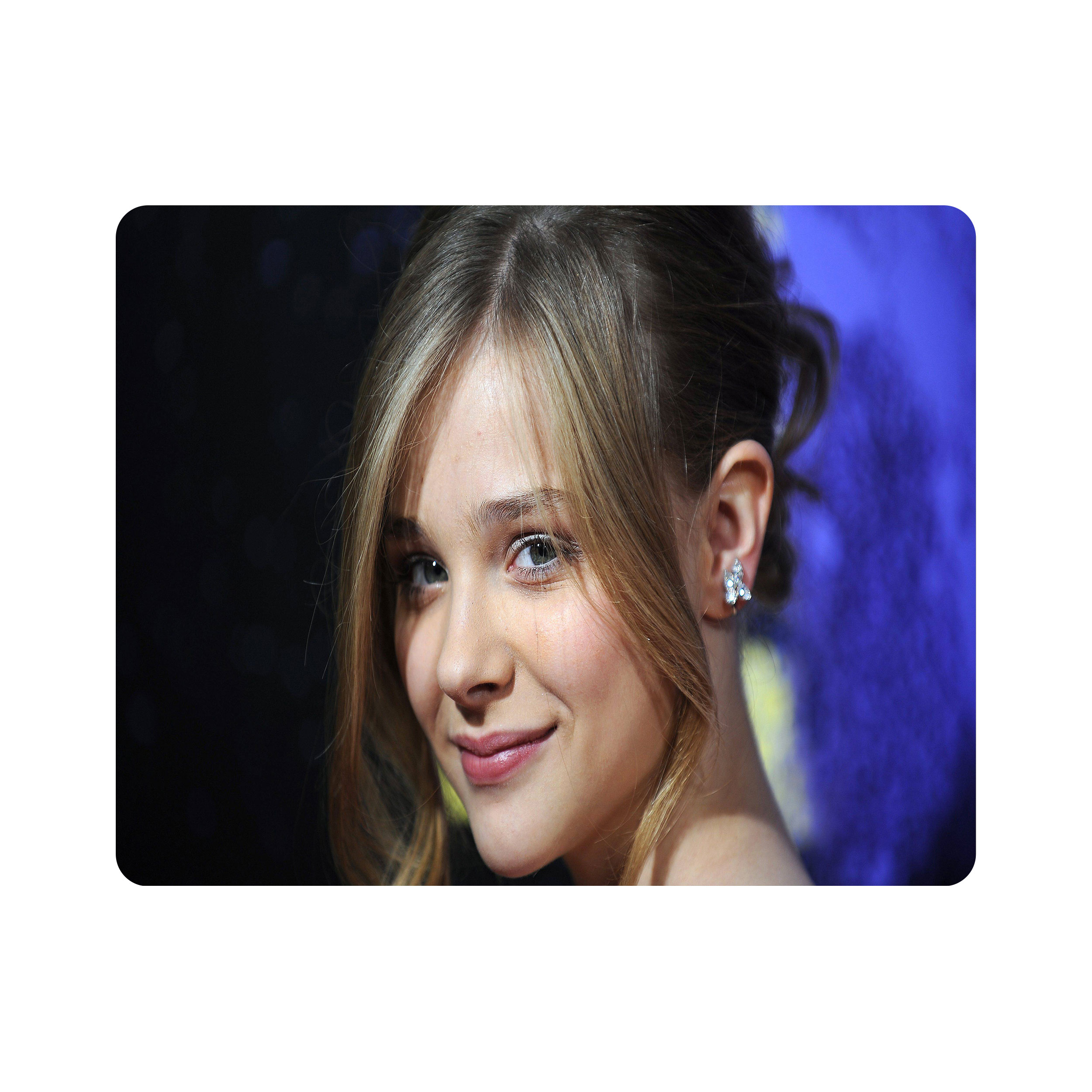 ماوس پد اطلس آبی طرح بازیگر کلویی گریس مورتز مدل T6599