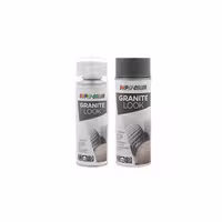 اسپری رنگ گرانیت و کیلر خاکستری دوپلی کالر مدل  Granit Look حجم 400 میلی لیتر مجموعه 2 عددی