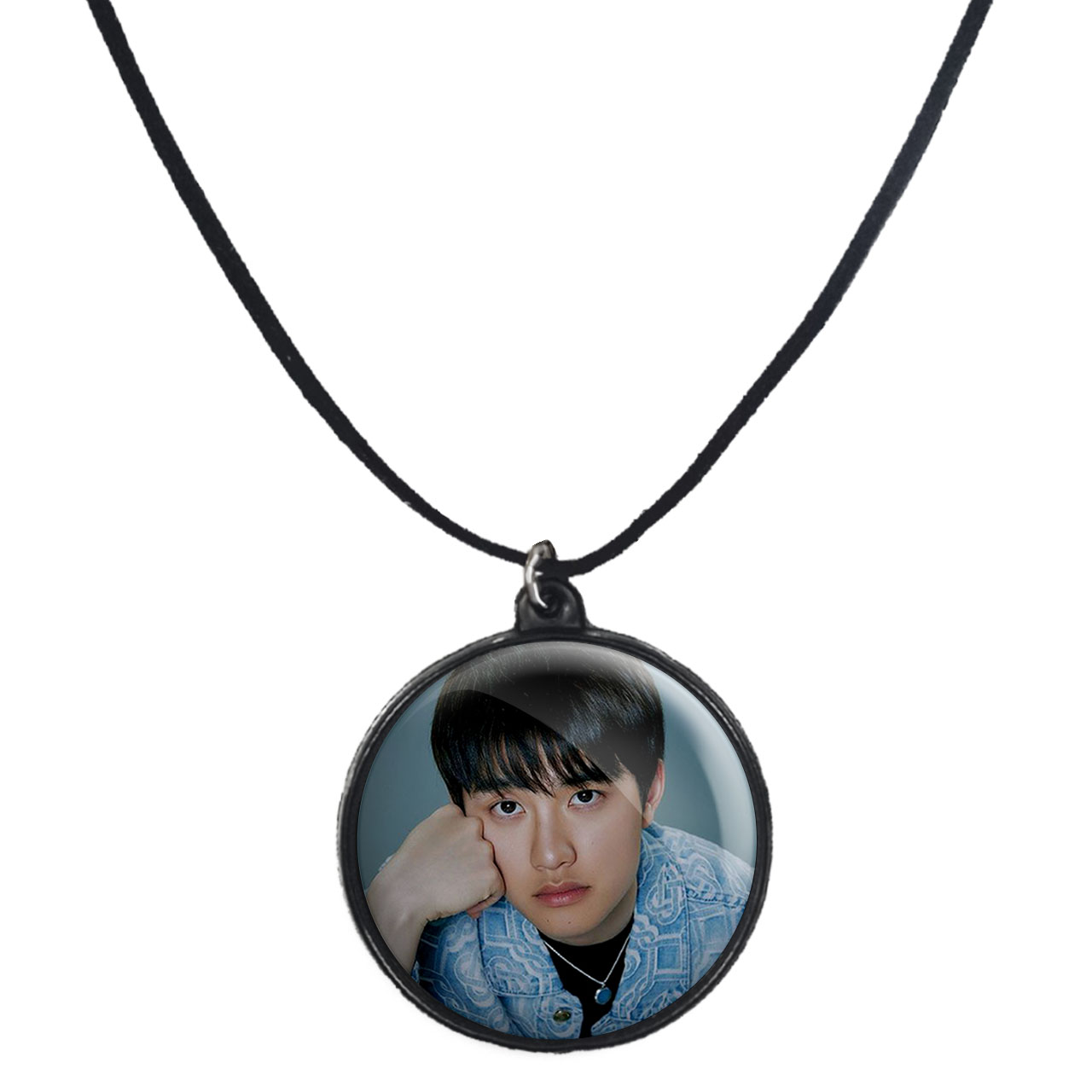 گردنبند پرمانه طرح exo کد pmb.13753 مدل دو طرفه