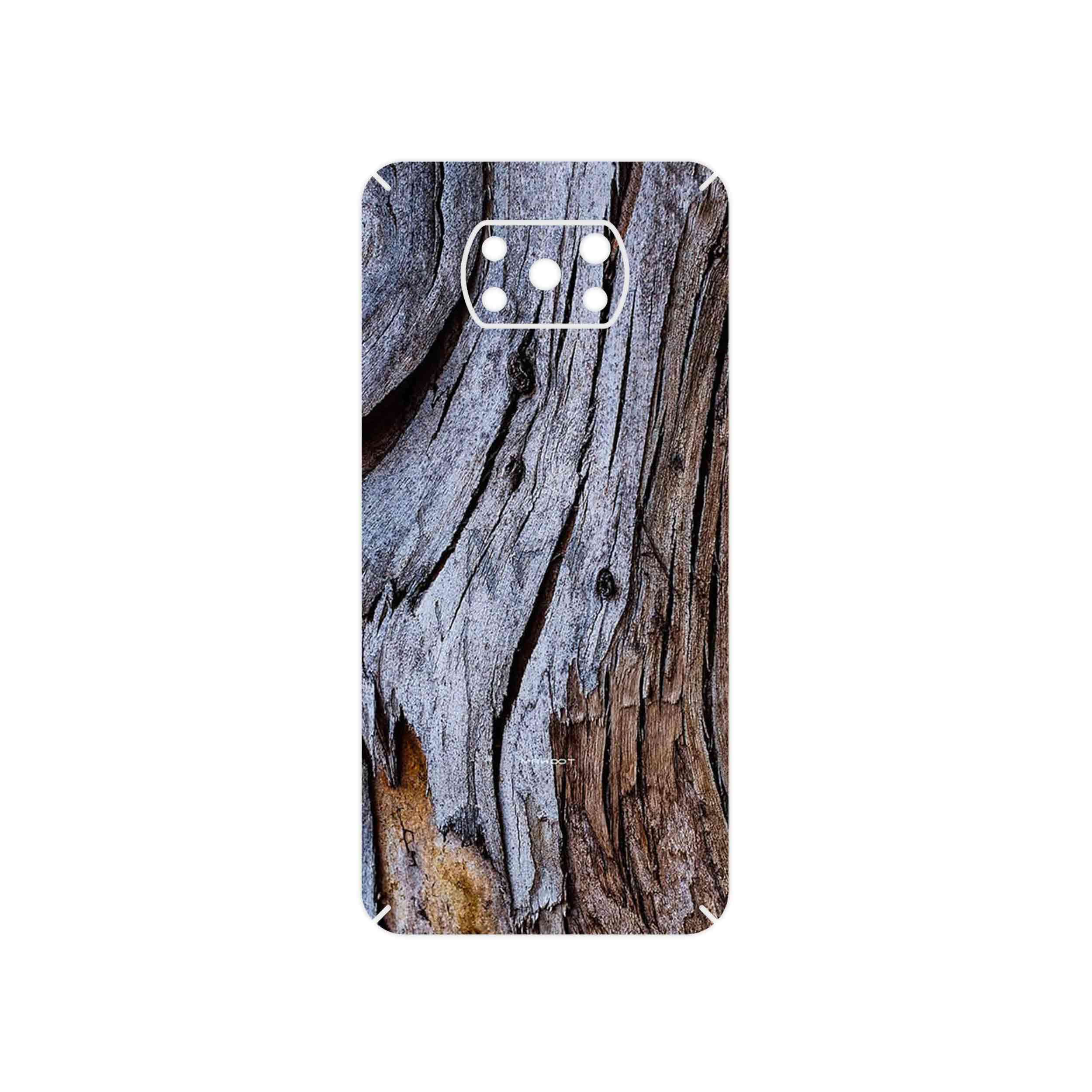 برچسب پوششی ماهوت مدل Wood Texture 7 مناسب برای گوشی موبایل شیائومی Poco X3 Pro