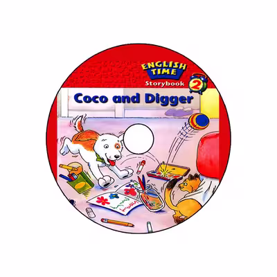 کتاب English Time Storybook 2 Coco And Digger اثر Setsuko Toyama انتشارات الوندپویان
