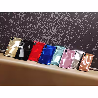 کاور طرح الماس آینهای مدل TMR2618 مناسب برای گوشی موبایل اپل iPhone X XS