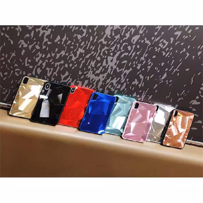 کاور طرح الماس آینهای مدل TMR2618 مناسب برای گوشی موبایل اپل iPhone X XS