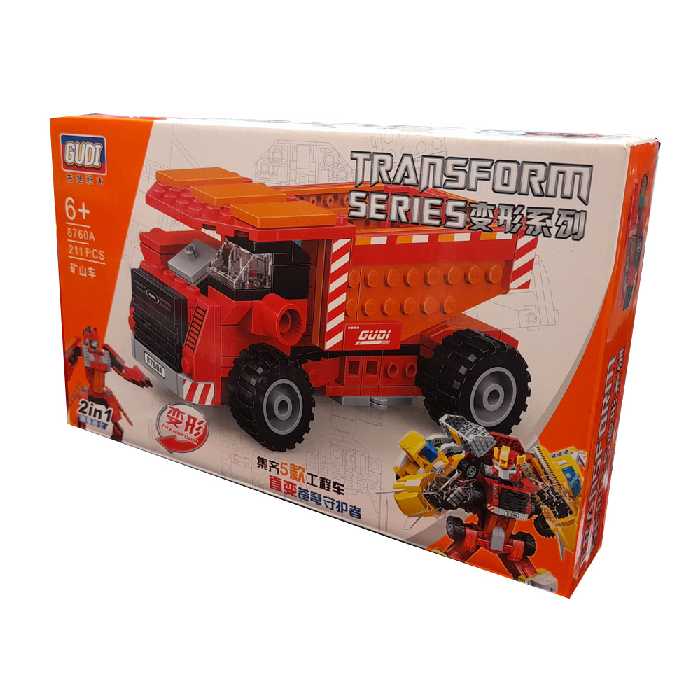 ساختنی جی یودی ای مدل ترانسفورمز کامیون