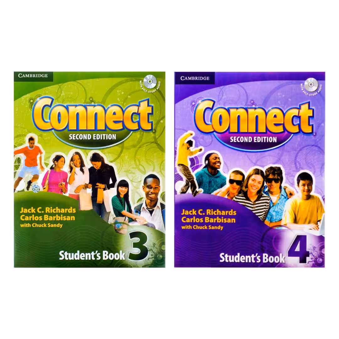 کتاب connect اثر جمعی از نویسندگان انتشارات کمبریج جلد 3 و 4