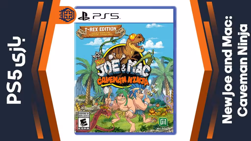 دیسک بازی New Joe and Mac: Caveman Ninja – مخصوص PS5