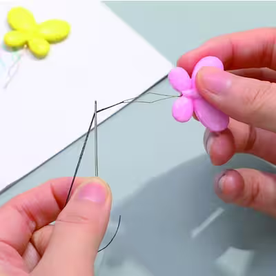 سوزن نخ کن مدل پروانه ای مدل PA06 مجموعه 6 عددی