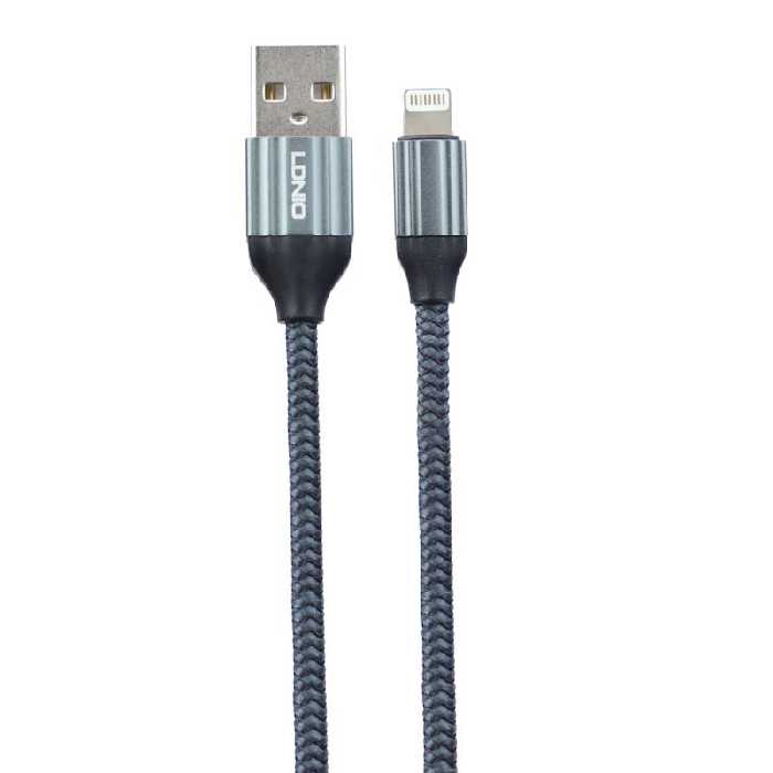 کابل تبدیل USB به لایتنینگ الدینیو مدل LS431 طول 1 متر