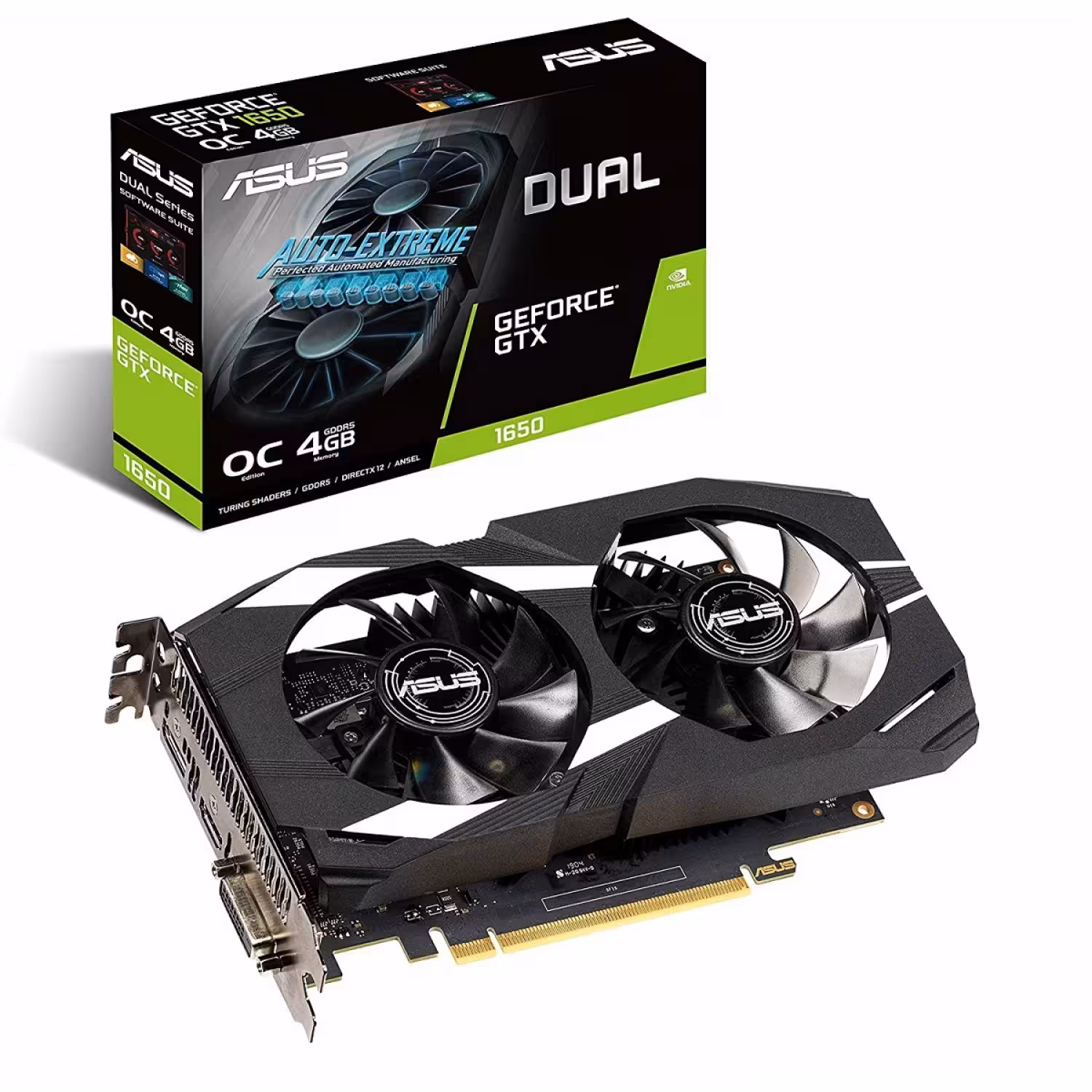 کارت گرافیک ایسوس DUAL-GTX1650-O4G Graphics Card
