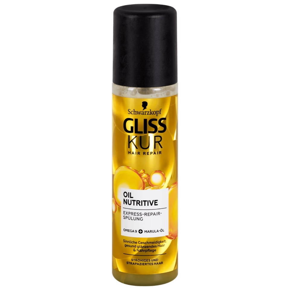 اسپری دو فاز مو گلیس مدل oil nutritive حجم 200 میلی لیتر