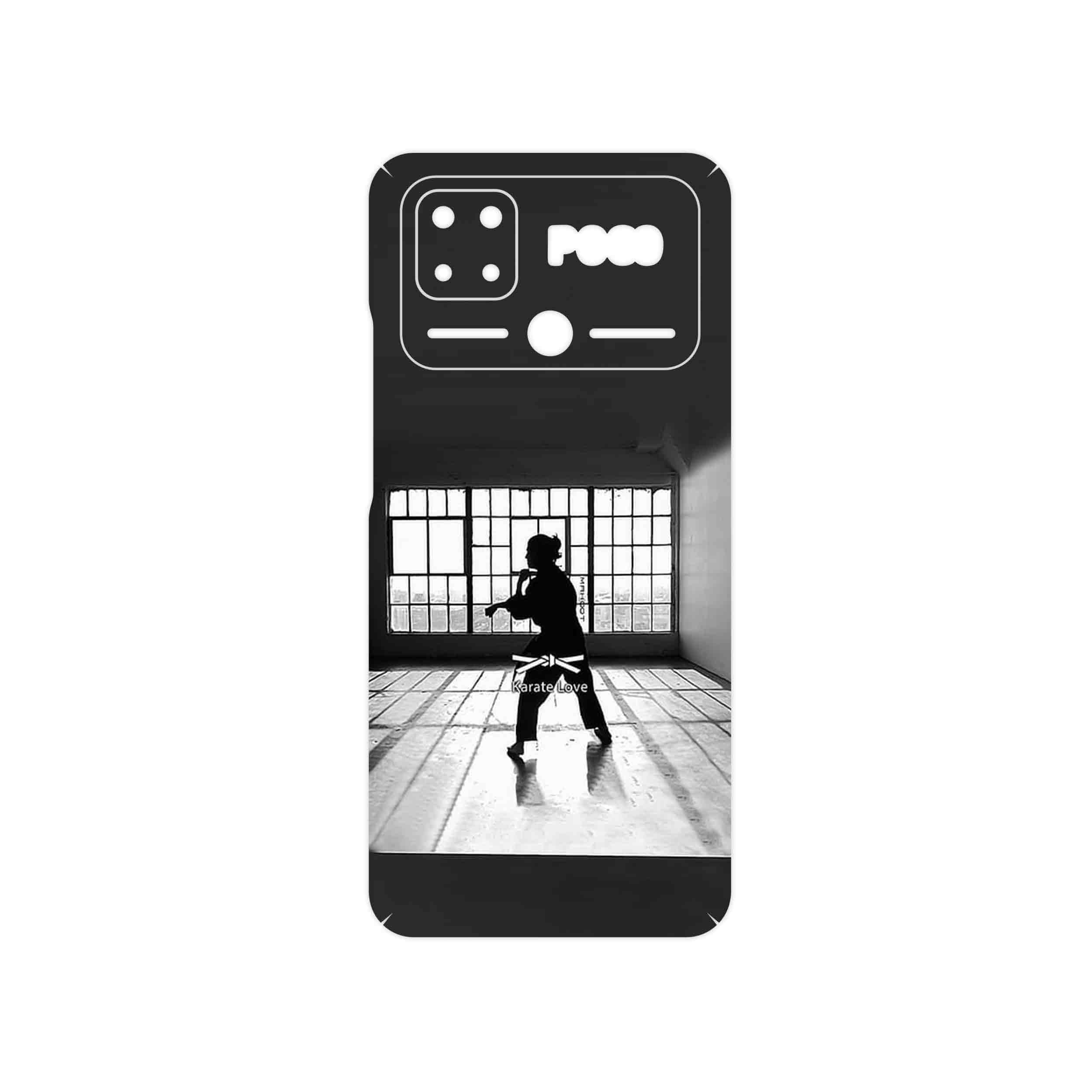برچسب پوششی ماهوت مدل Karate مناسب برای گوشی موبایل شیائومی Poco C40