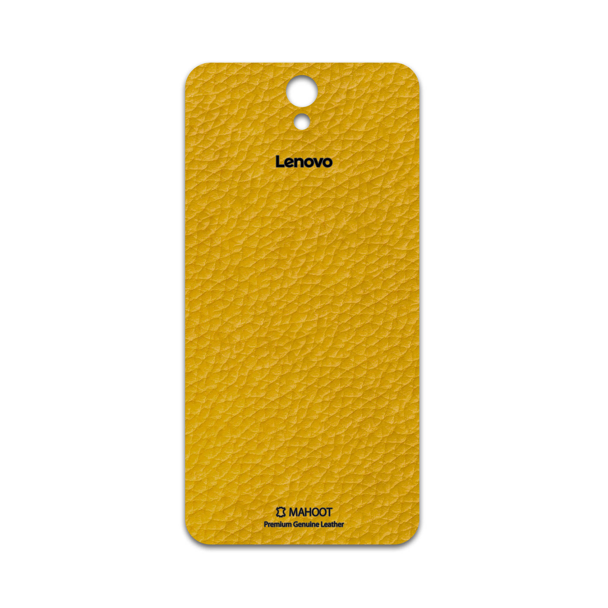 برچسب پوششی ماهوت مدل Mustard-Leather مناسب برای گوشی موبایل لنوو Vibe S1 Lite