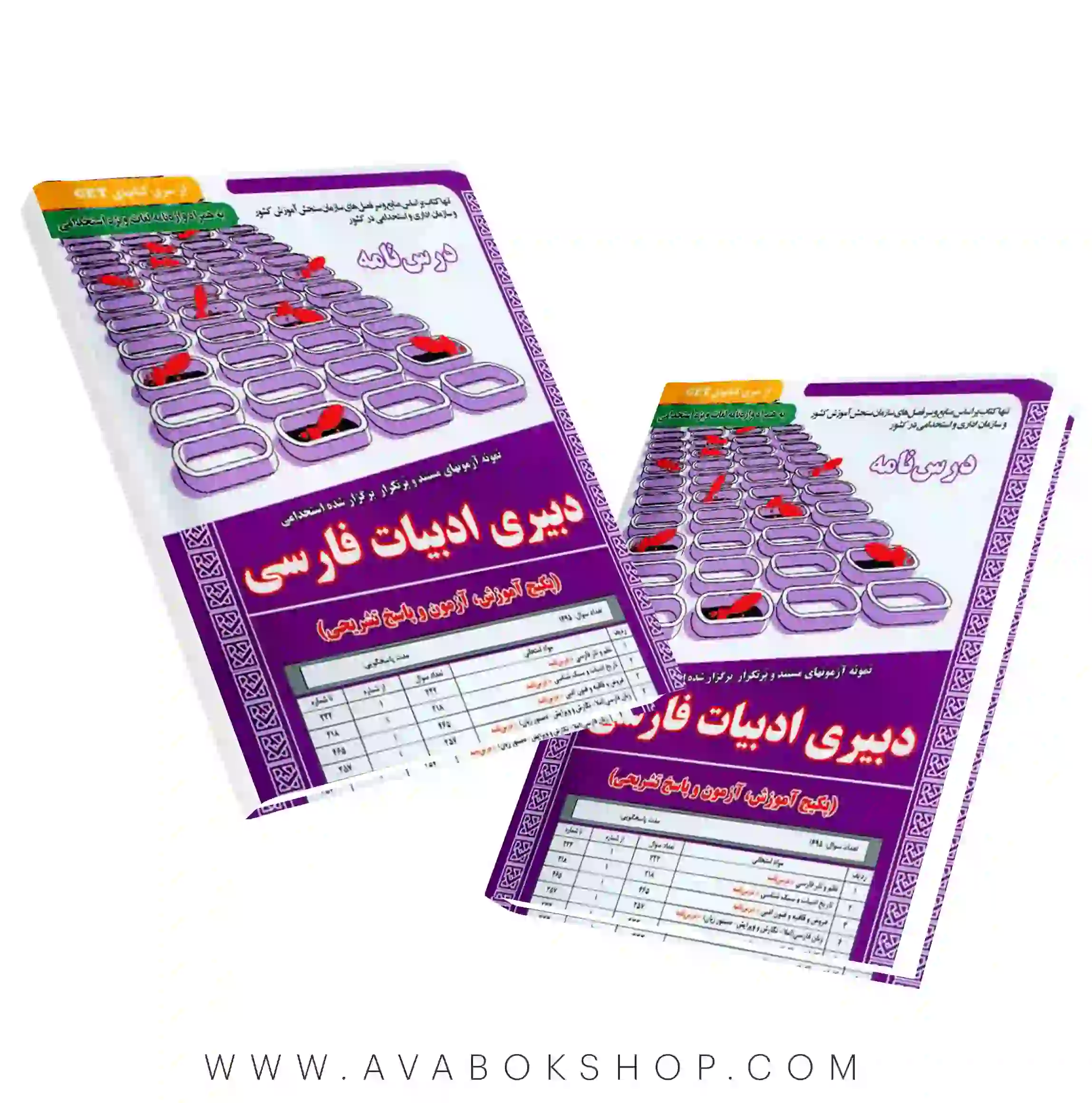 کتاب استخدامی دبیری ادبیات فارسی انتشارات سامان سنجش