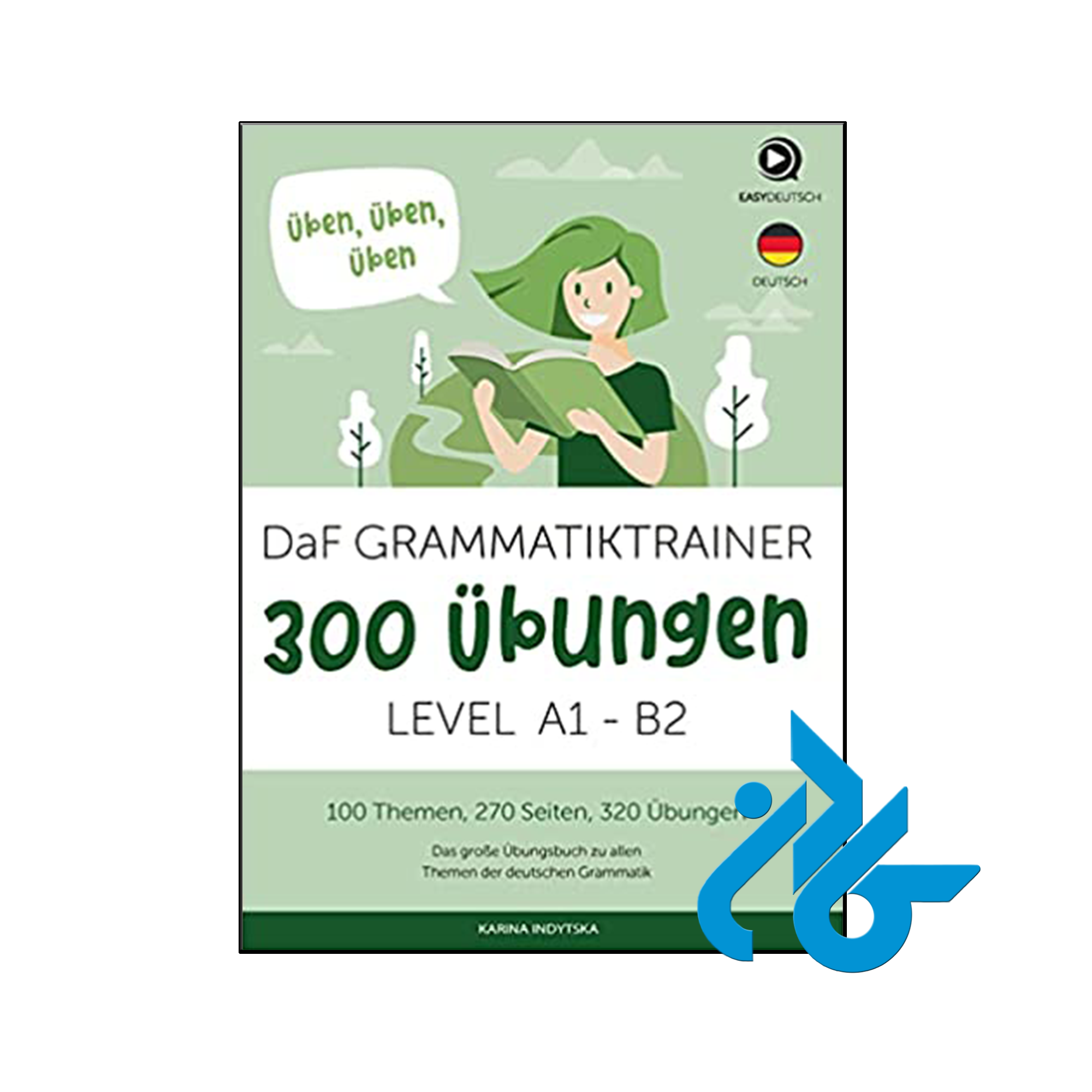 کتاب DaF Grammatiktrainer 300 Übungen A1 B2 - فروشگاه کــادن