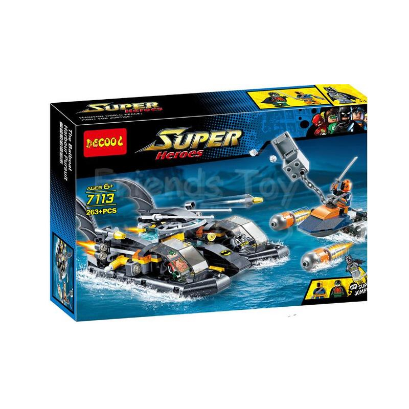 ساختنی دکول مدل 7113 سوپر هیرو