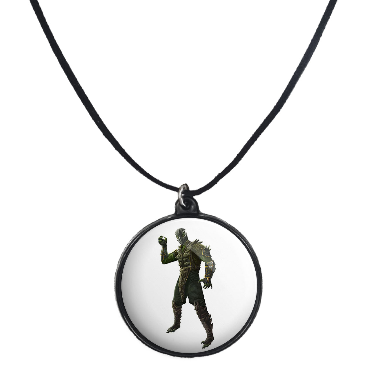 گردنبند پرمانه طرح mortal kombat کد pmb.27544مدل دو طرفه