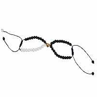 دستبند مدل مگنت قلبی کد H970059 بسته 2 عددی