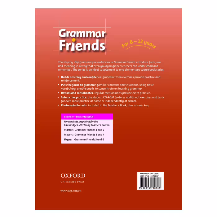 کتاب Grammar Friends 2 اثر Tim Ward انتشارات Oxford