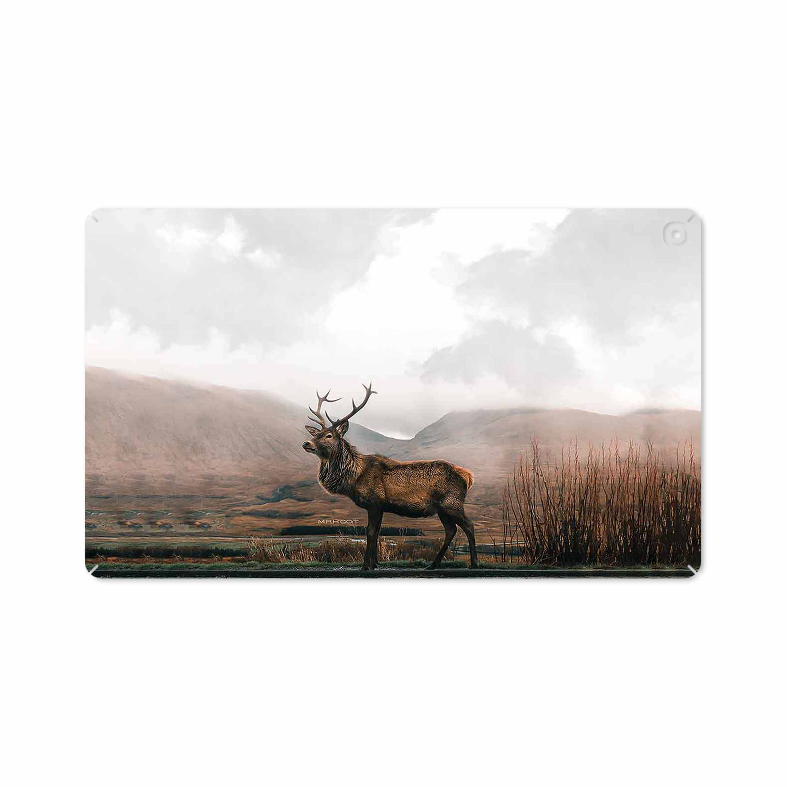 برچسب پوششی ماهوت مدل Horned Deer مناسب برای تبلت سامسونگ Galaxy Tab A 10.1 2019 T515