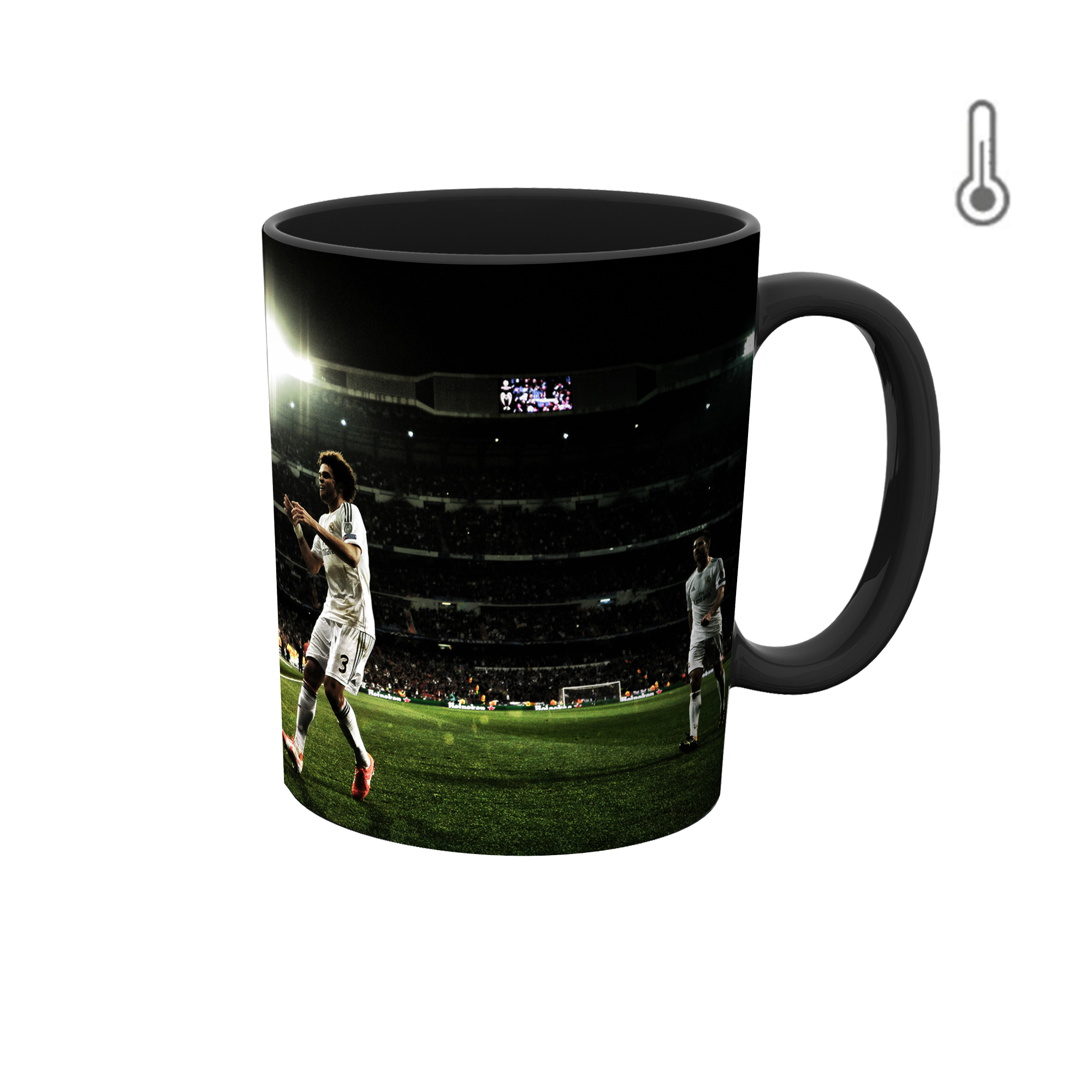 ماگ حرارتی طرح real madrid  کد 104