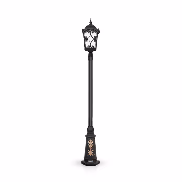 چراغ حیاطی ایستاده شب تاب مدل آروین SH-106701010