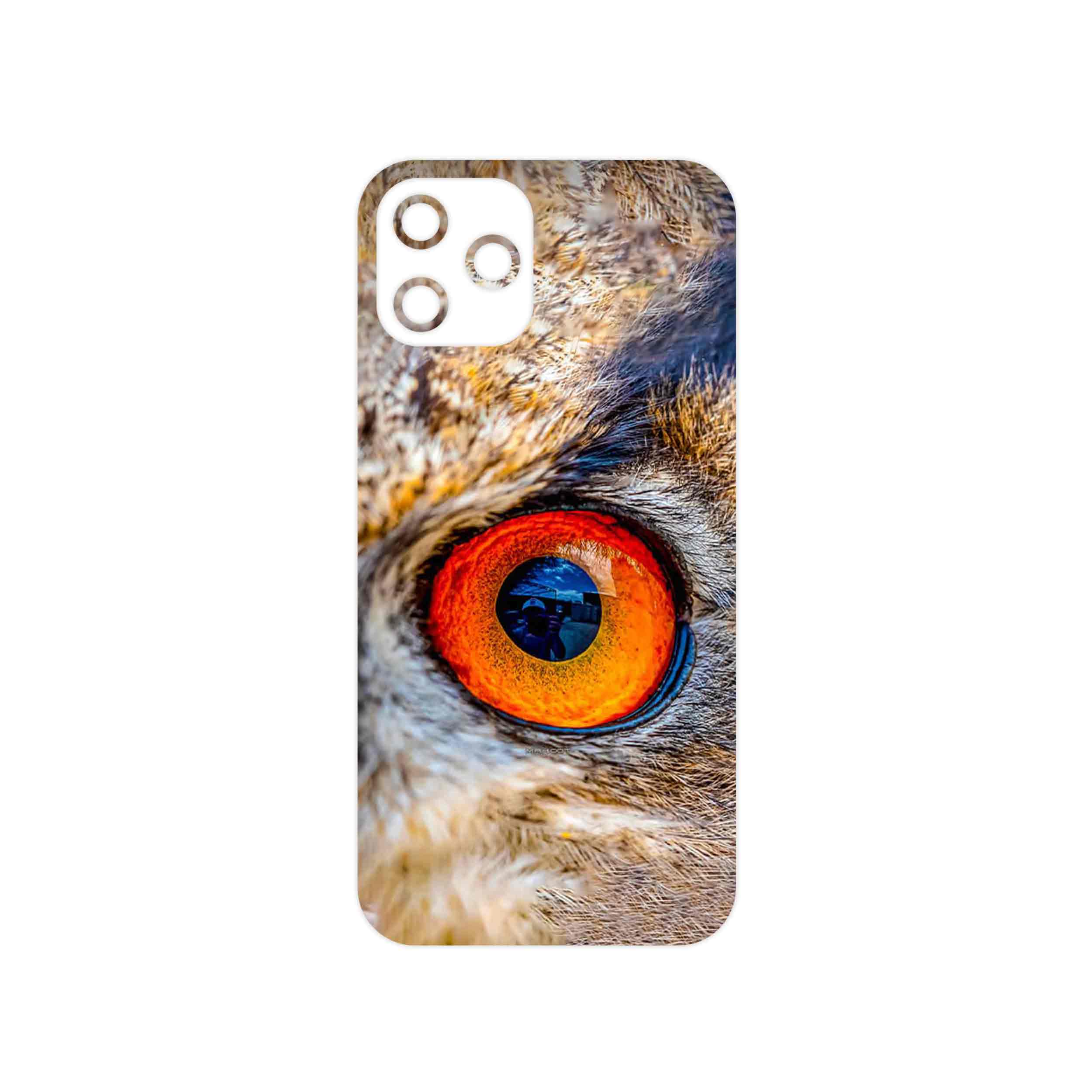 برچسب پوششی ماهوت مدل Owl eyes مناسب برای گوشی موبایل اپل iPhone 12 Pro