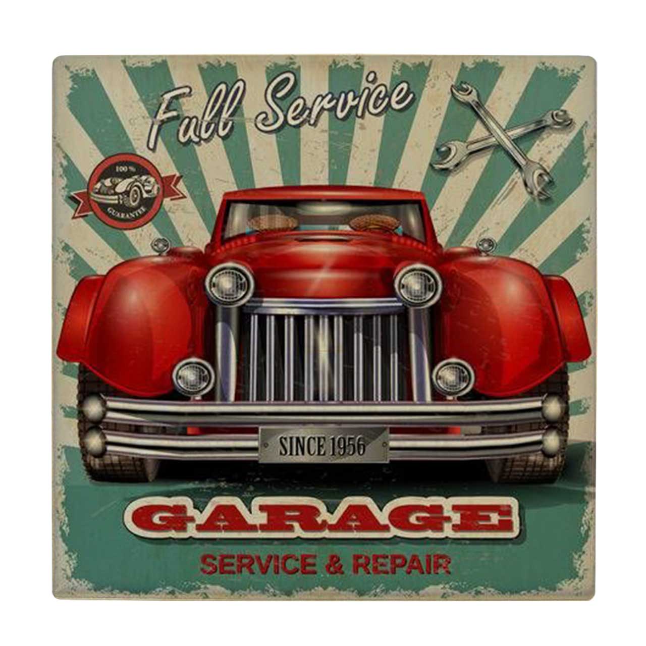 کاشی طرح اتومبیل کلاسیک کد wk2168