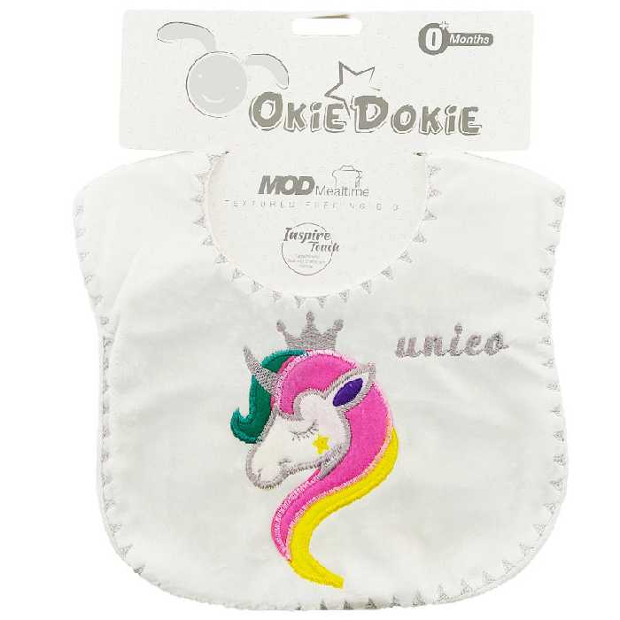 پیش بند مخمل طرح اسب شاخدار Okie Dokie