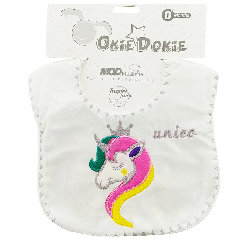 پیش بند مخمل طرح اسب شاخدار Okie Dokie