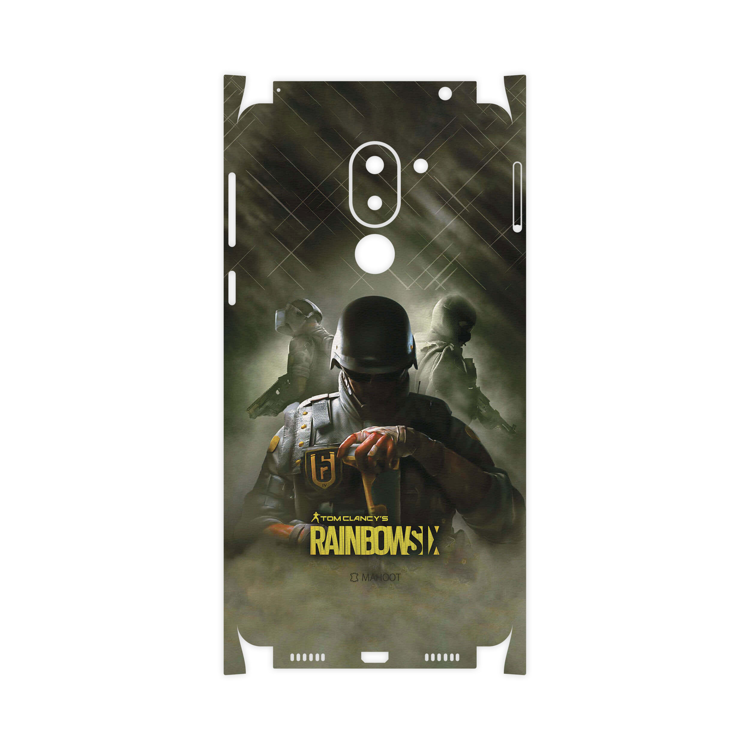برچسب پوششی ماهوت مدل Rainbow-Six-Game-FullSkin مناسب برای گوشی موبایل آنر 6X