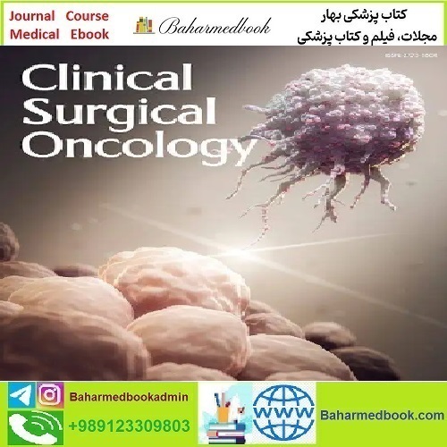 Clinical Surgical Oncology Volume 2 Issue 1 to 3 2023 TRUE